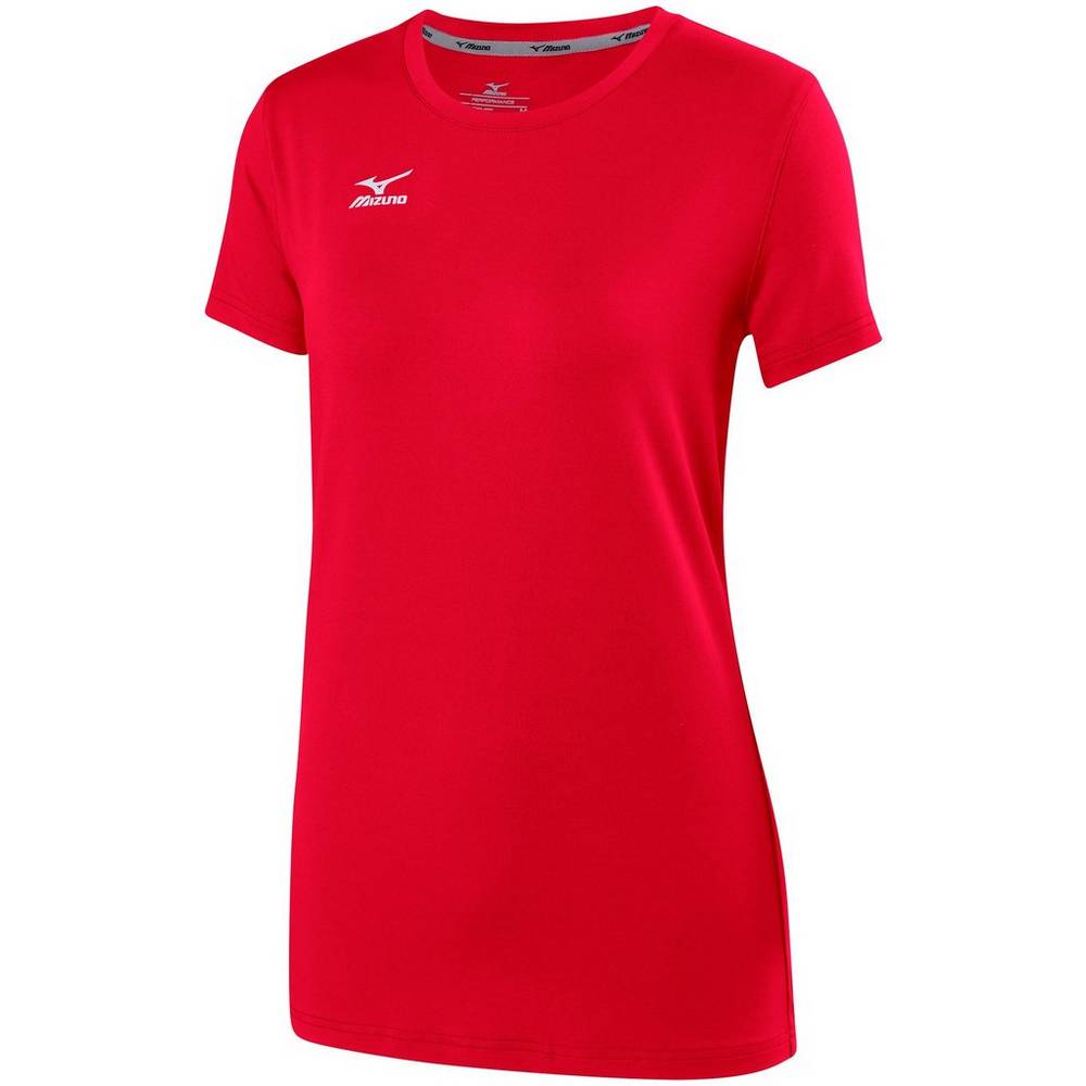 Maglietta Mizuno Pallavolo Attack 2.0 Donna - Rosse - 93256-QRNU